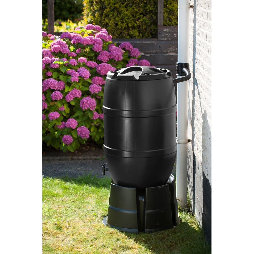 Nature rainwater tank, 120 L, 51x81 cm, black