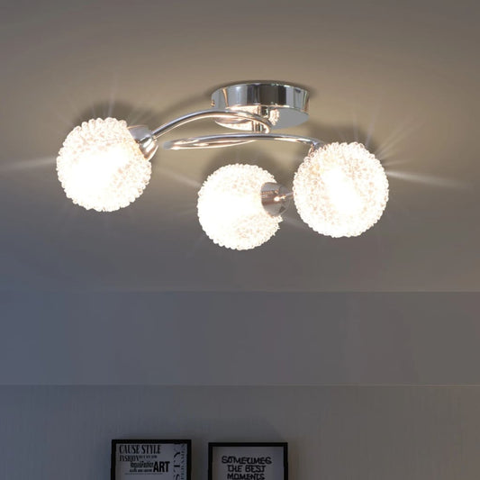 ceiling lamp, 3 bulbs, G9, 120 W