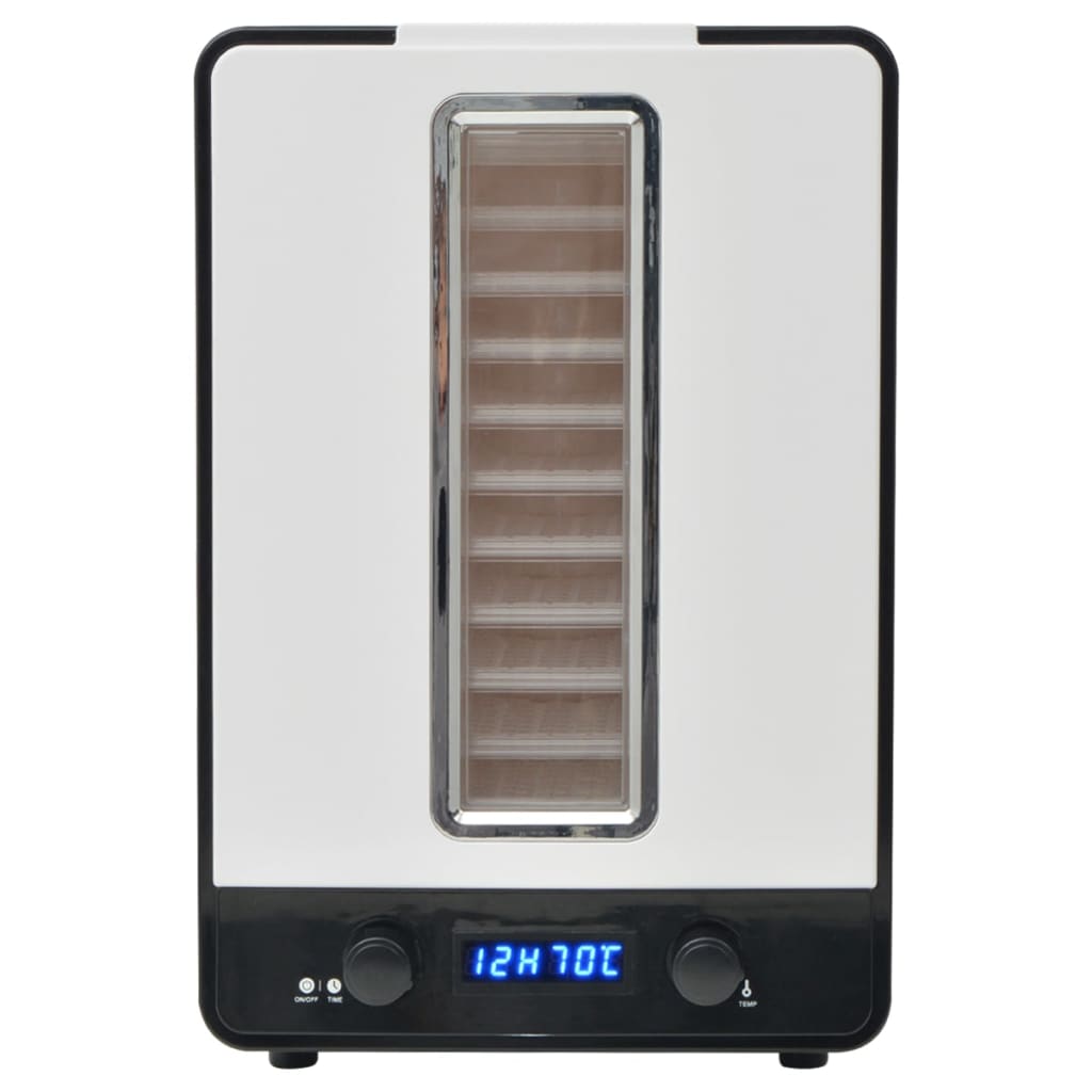 food dehydrator with 10 compartments, 550 W, white