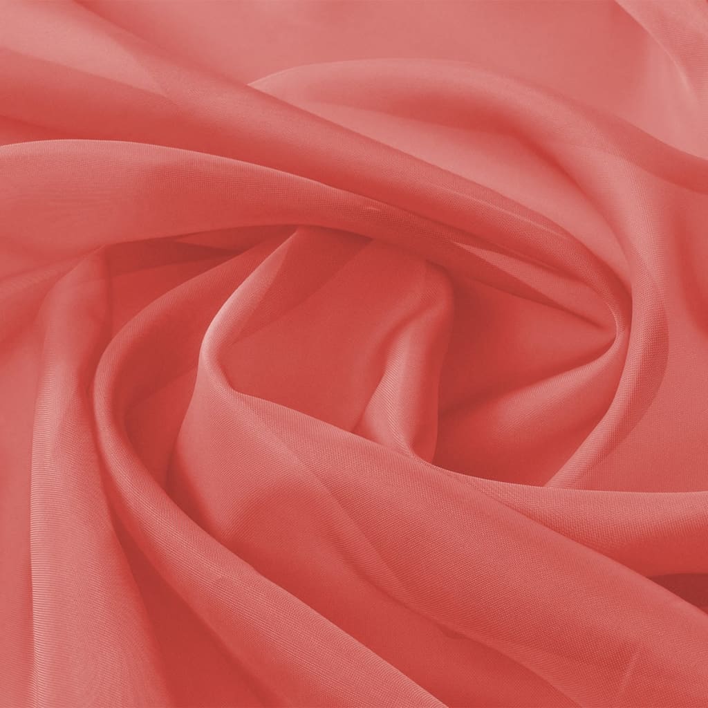 thin fabric, 1.45x20 m, red