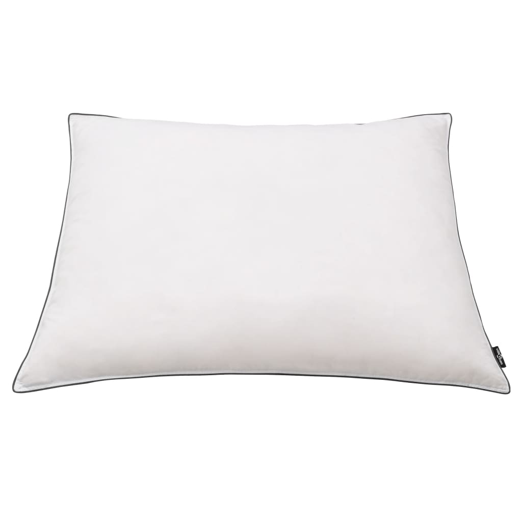 pillows, 2 pcs., down/feather filling, 70x60 cm, white