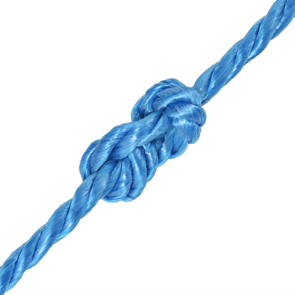 vīta virve, polipropilēns, 8 mm, 500 m, zila
