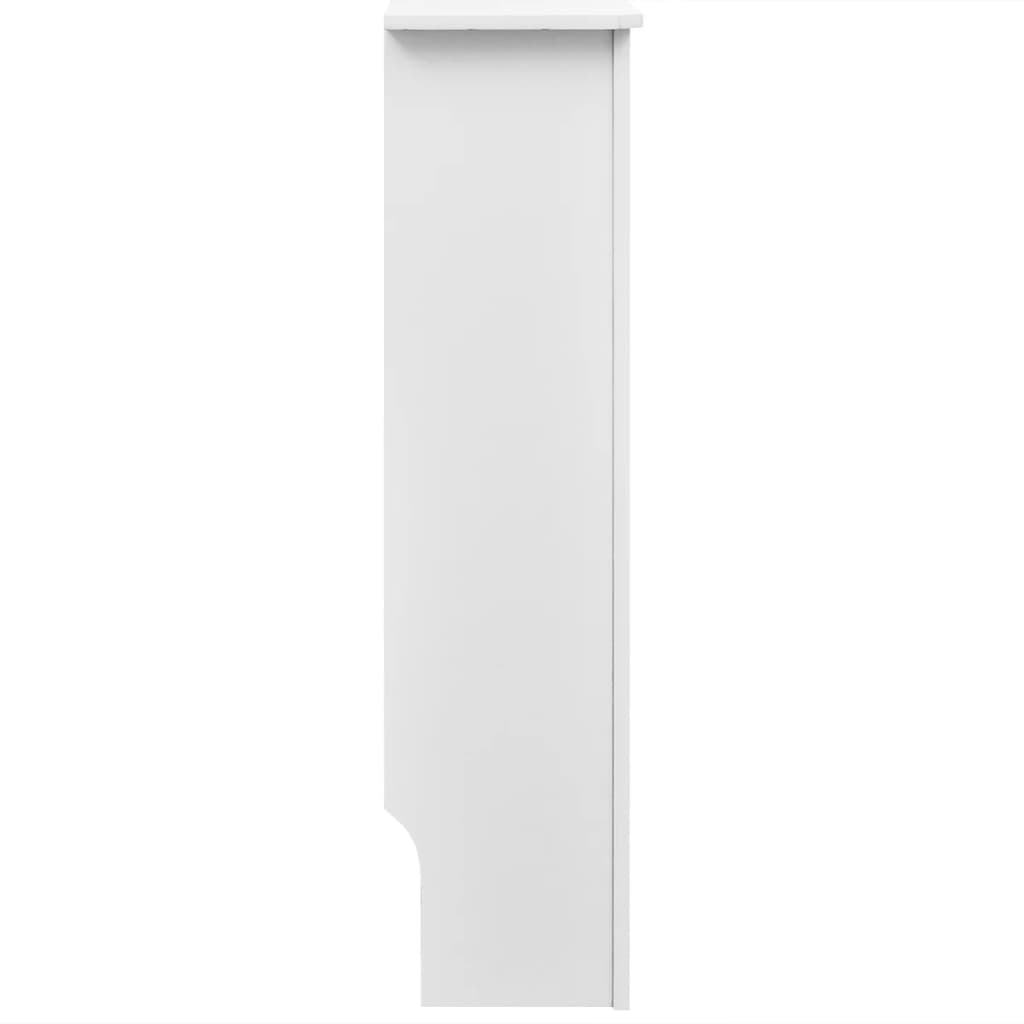 radiatora pārsegi, 2 gab., balts MDF, 152 cm