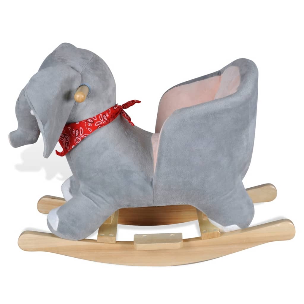 baby rocking chair, elephant