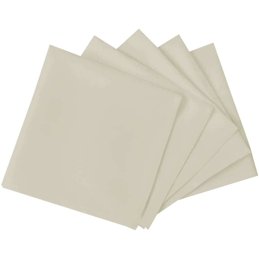 cloth napkins, 50 pcs., 50x50 cm, cream