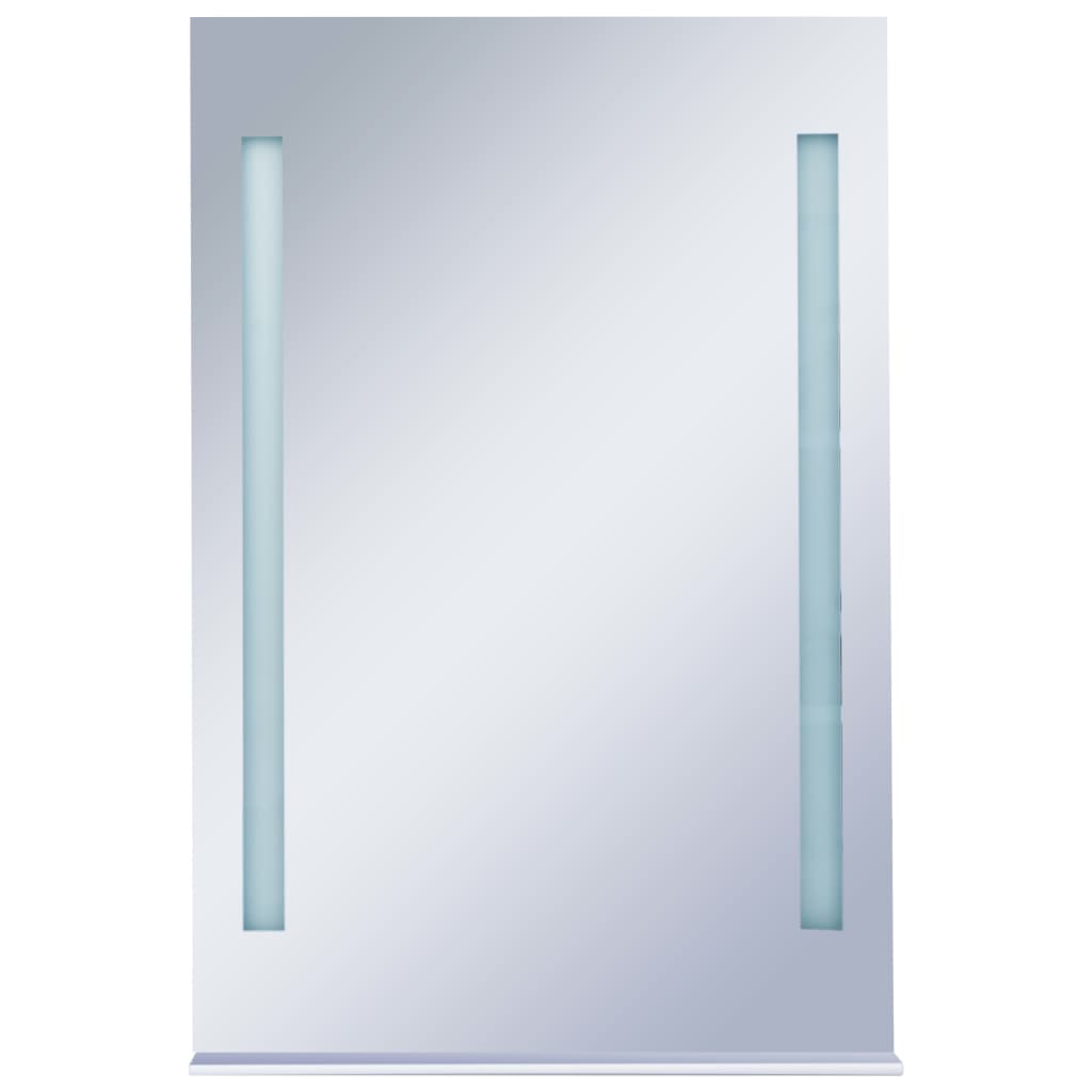 vannasistabas spogulis ar LED un plauktu, 60x80 cm