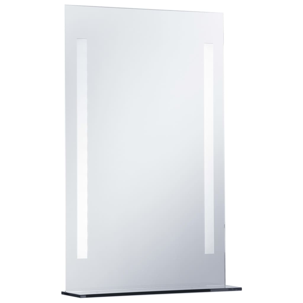 vannasistabas spogulis ar LED un plauktu, 60x80 cm