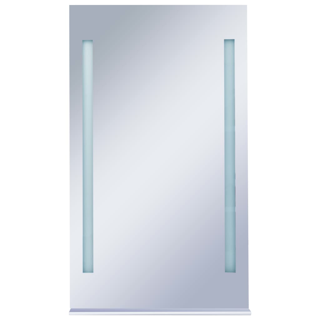 vannasistabas spogulis ar LED un plauktu, 60x100 cm