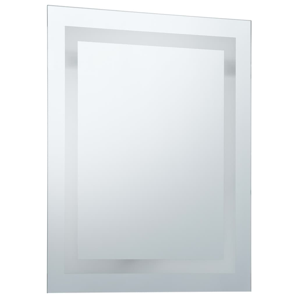 vannasistabas spogulis ar LED un skārienu sensoru, 60x80 cm
