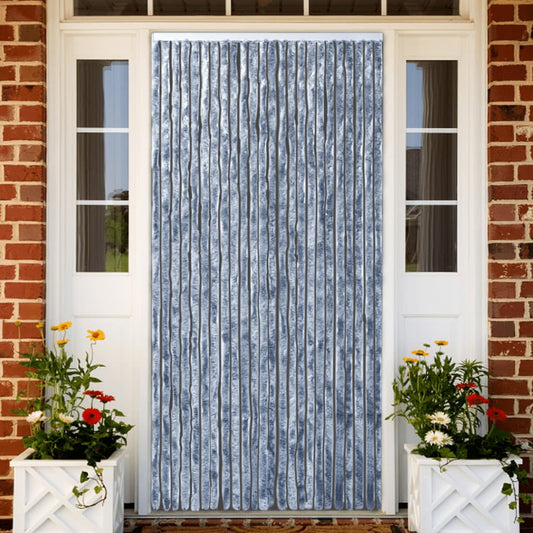 insect curtain, 100x220 cm, silver chenille