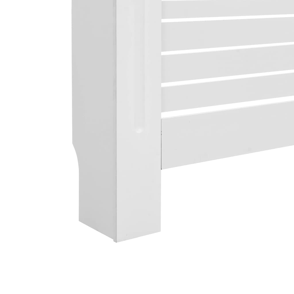 radiatora pārsegs, balts, 152x19x81,5 cm, MDF