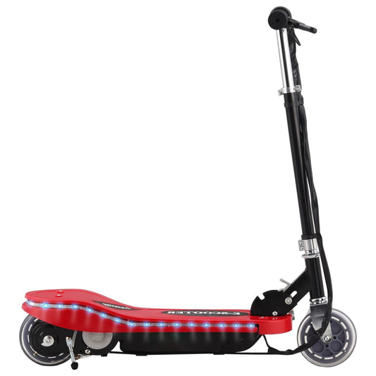 electric scooter with LED, 120 W, red