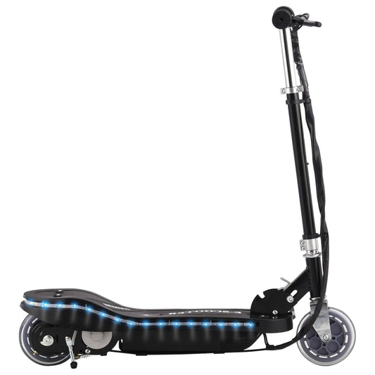 electric scooter with LED, 120 W, black