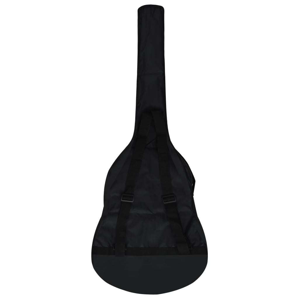 гитарный чехол для классической гитары 4/4, черный, 100x37 см, ткань