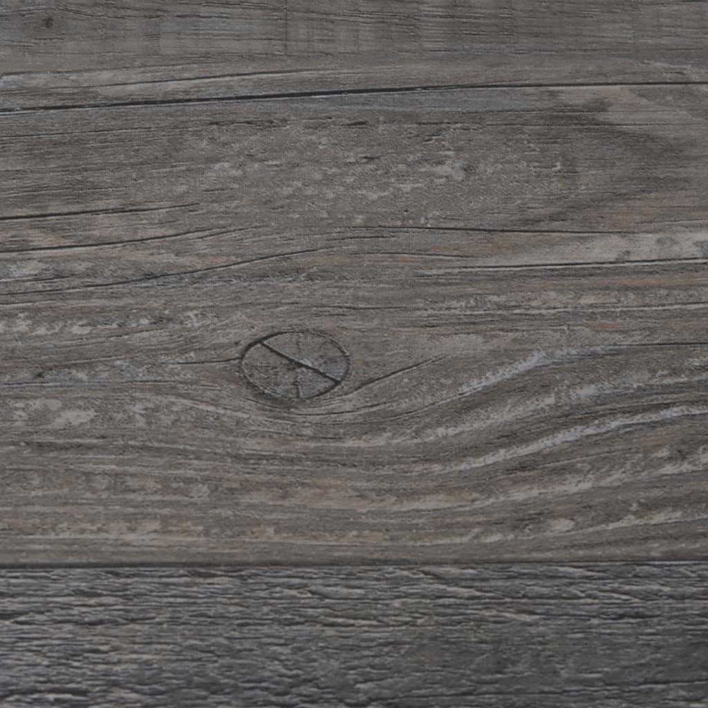 grīdas dēļi, pašlīmējoši, 4,46 m², 3 mm, industriāla koka PVC