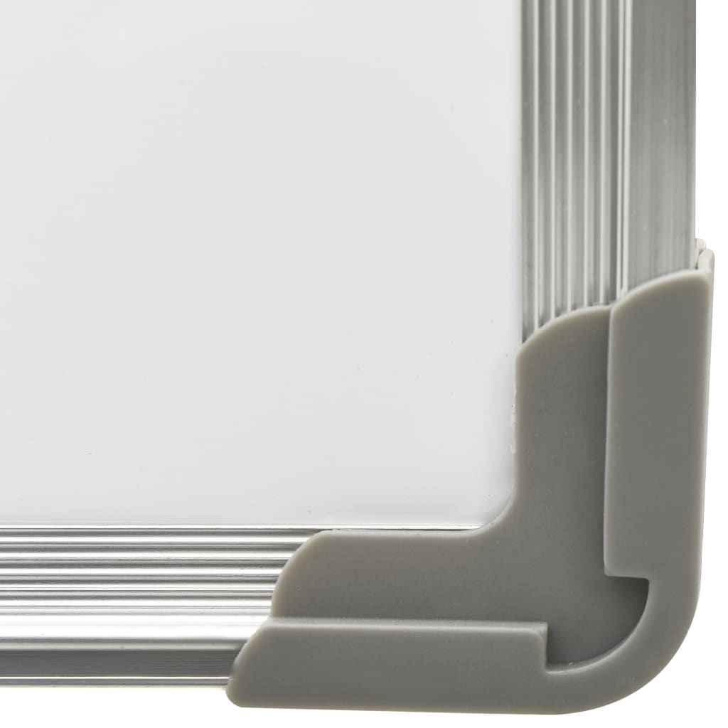 magnētiska sausās dzēšanas tāfele, balta, 60x40 cm, tērauds