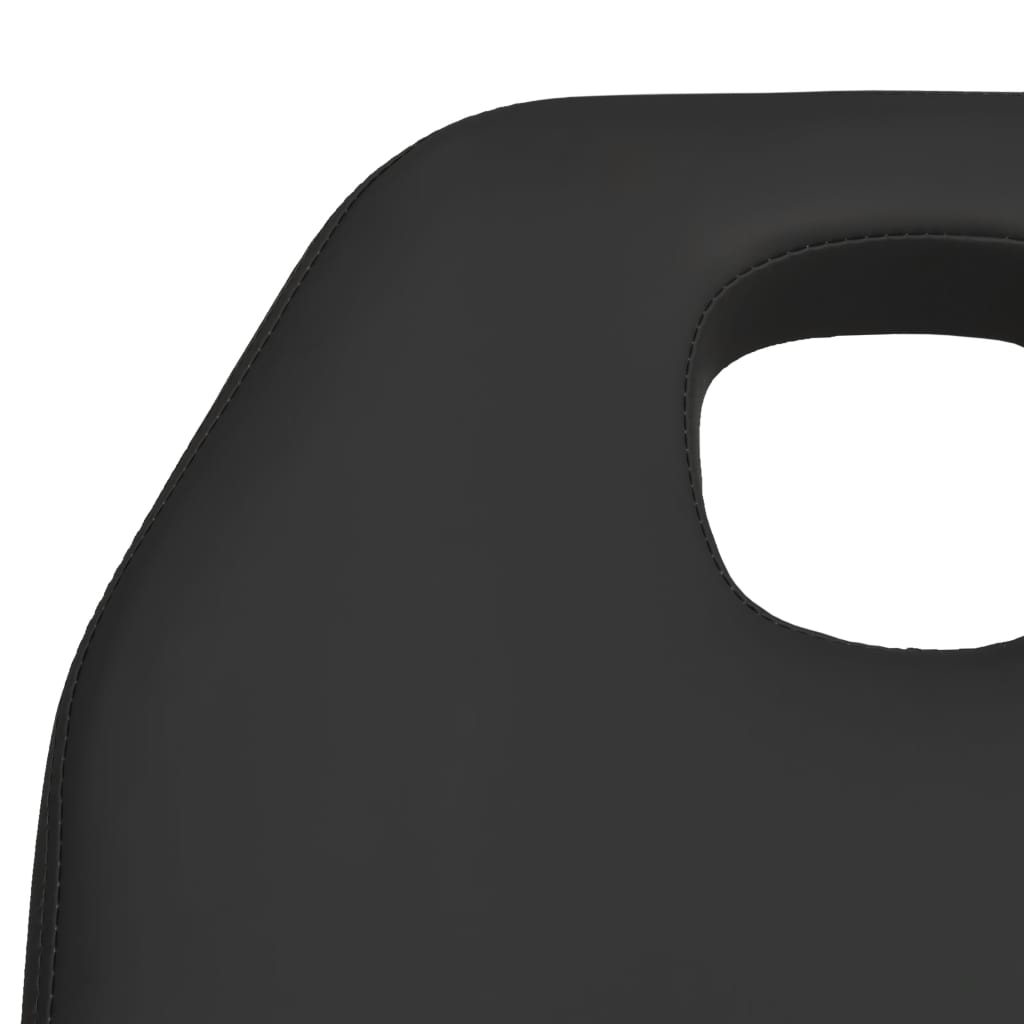 массажный стол, черный, 180x62x(87-112) см