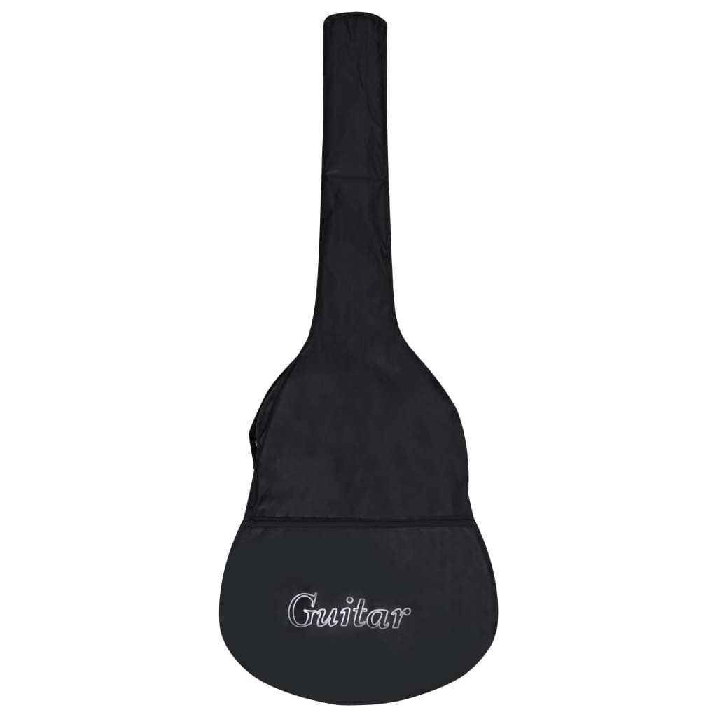 Beginner Classical Guitar with Bag, Black, 4/4, 39"