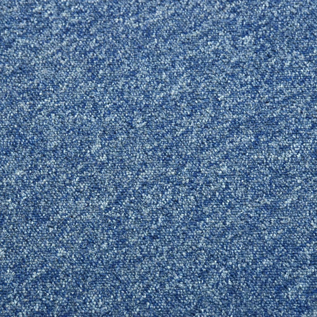 paklājflīzes, 20 gab., 5 m², 50x50 cm, zilas