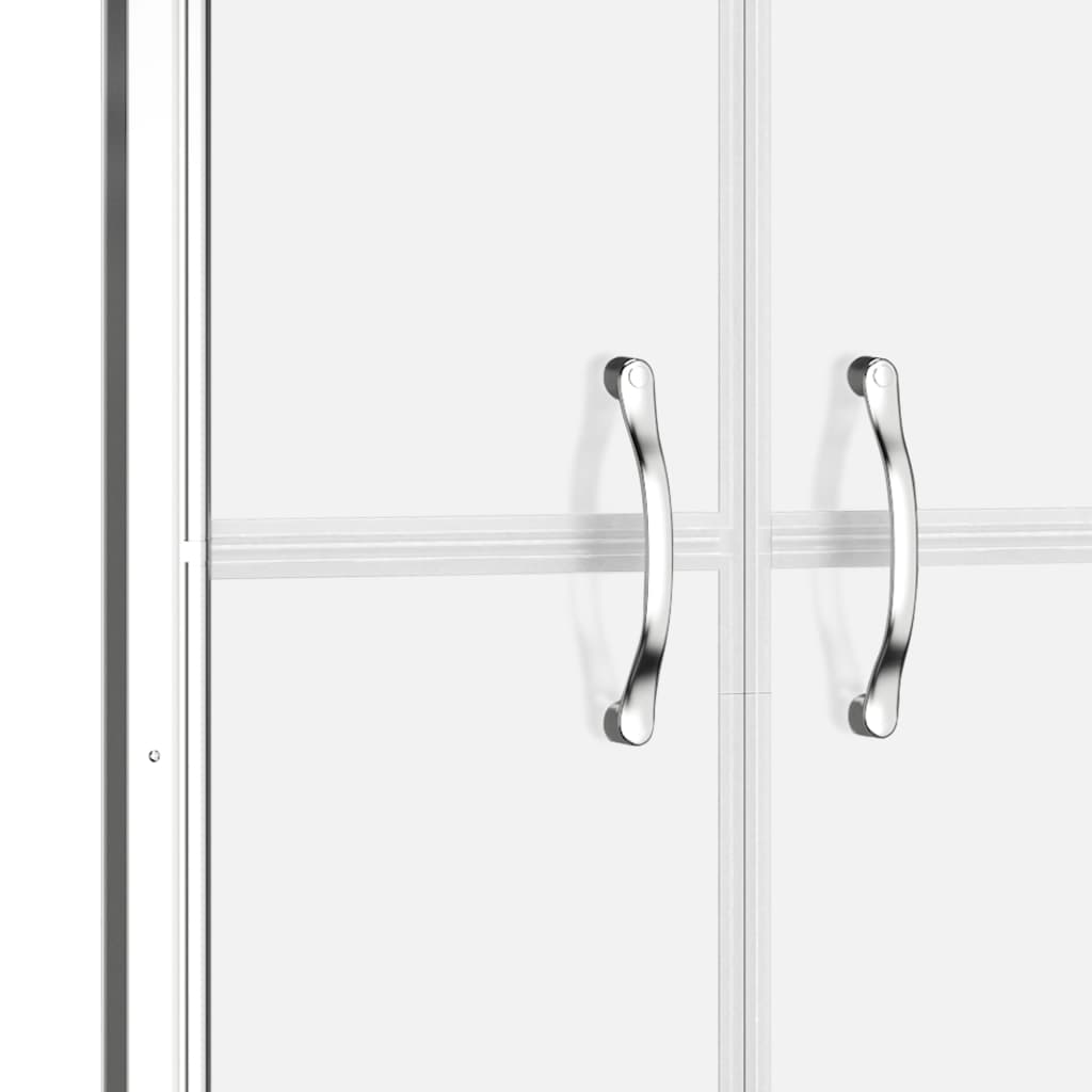 dušas durvis, 86x190 cm, ESG, matētas