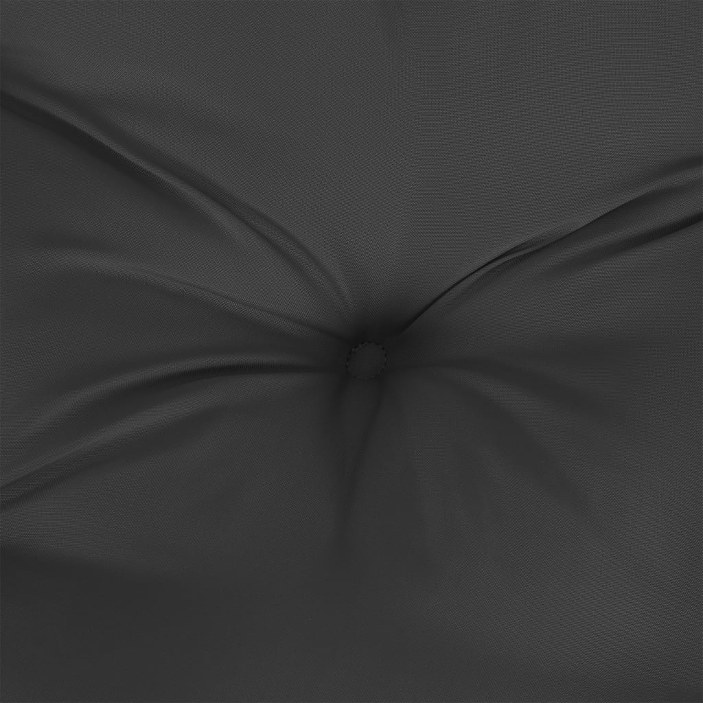 pallet pillows, 3 pcs., fabric, black