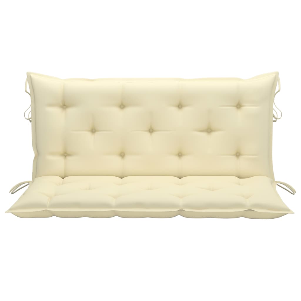 Матрас для кресла-качалки, кремово-белая ткань, 120 см