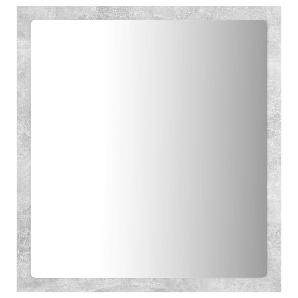 vannasistabas spogulis, LED, pelēks, 40x8,5x37 cm, akrils