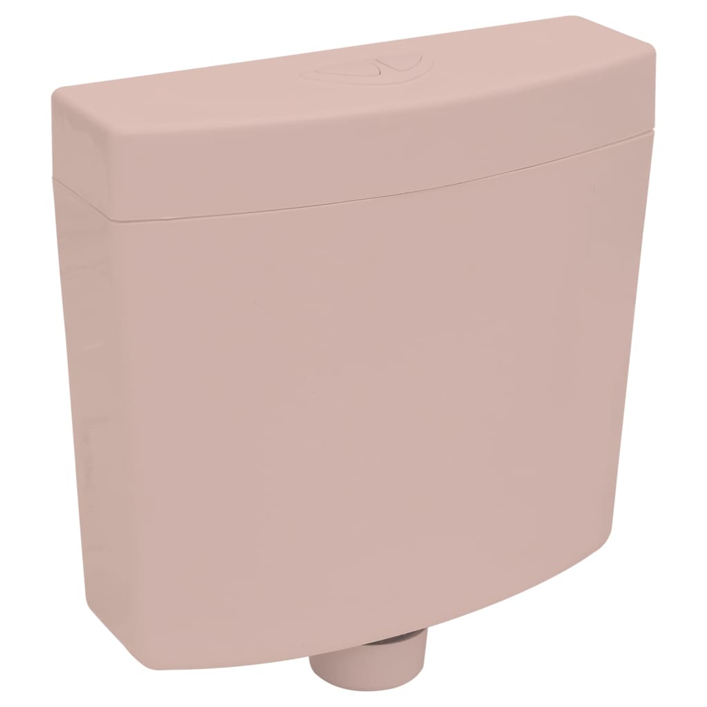 toilet tank with bottom water supply, 3/6 l, salmon color