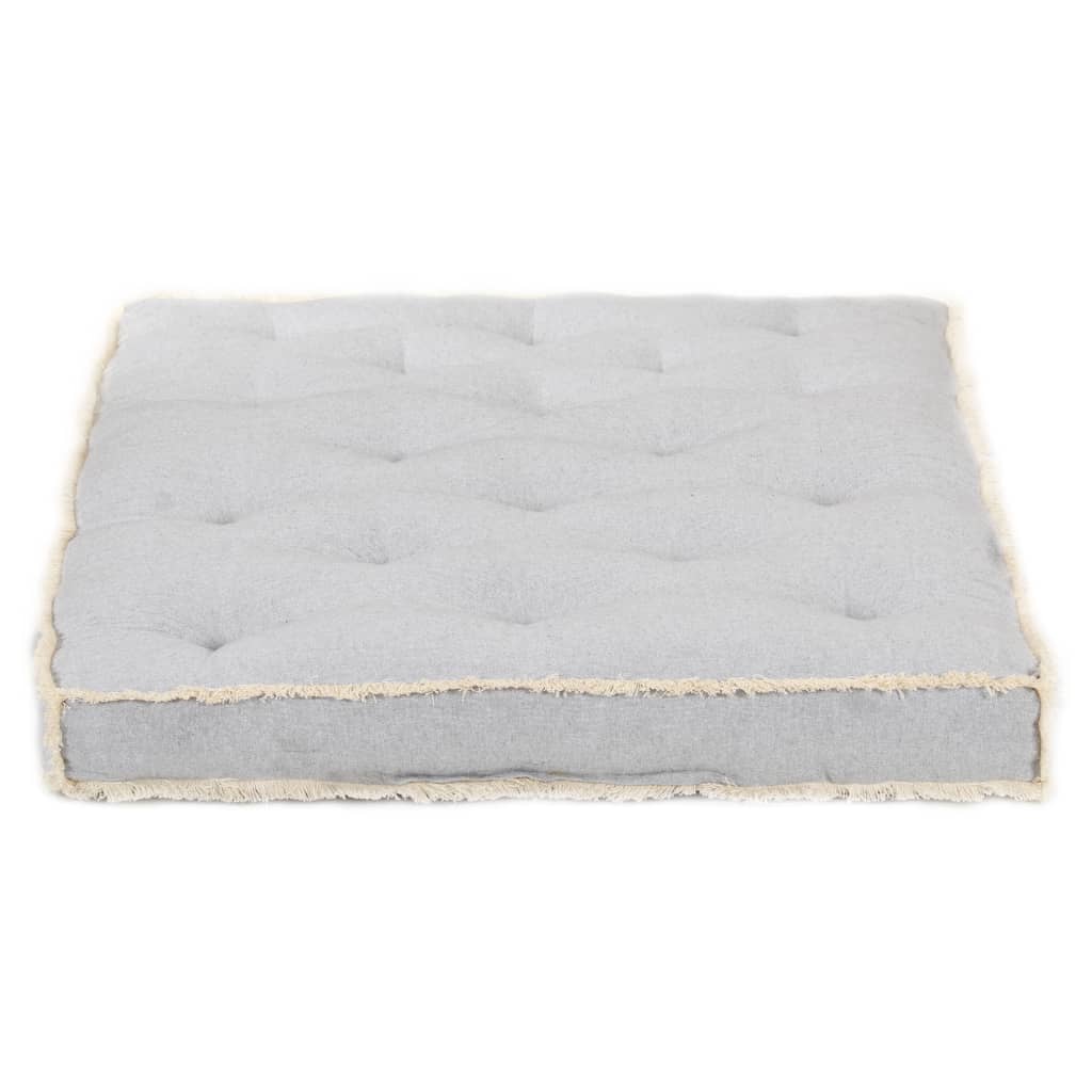 pallet sofa mattress, 120x80x10 cm, gray