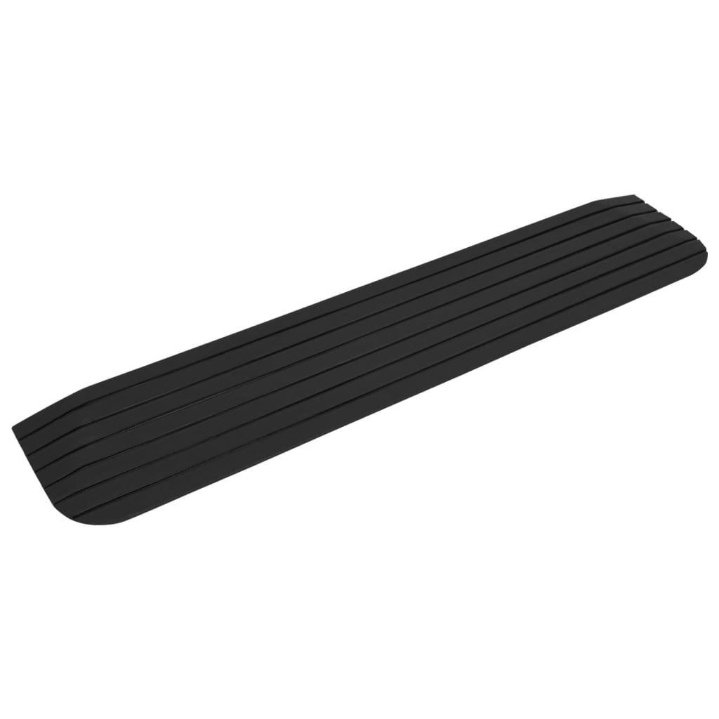 curb ramps, 2 pcs., 110x21x2.5 cm, rubber