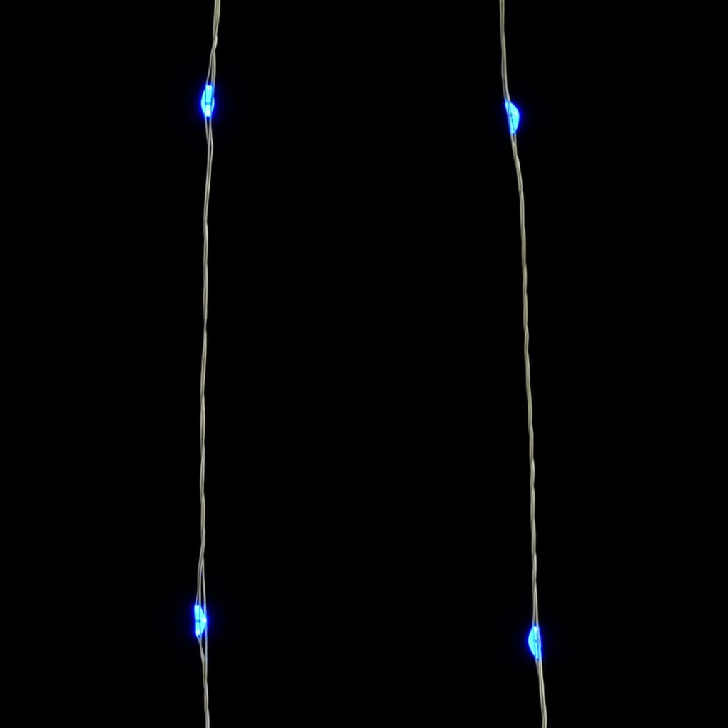 String of LED lights with 150 LEDs, blue, 15 m