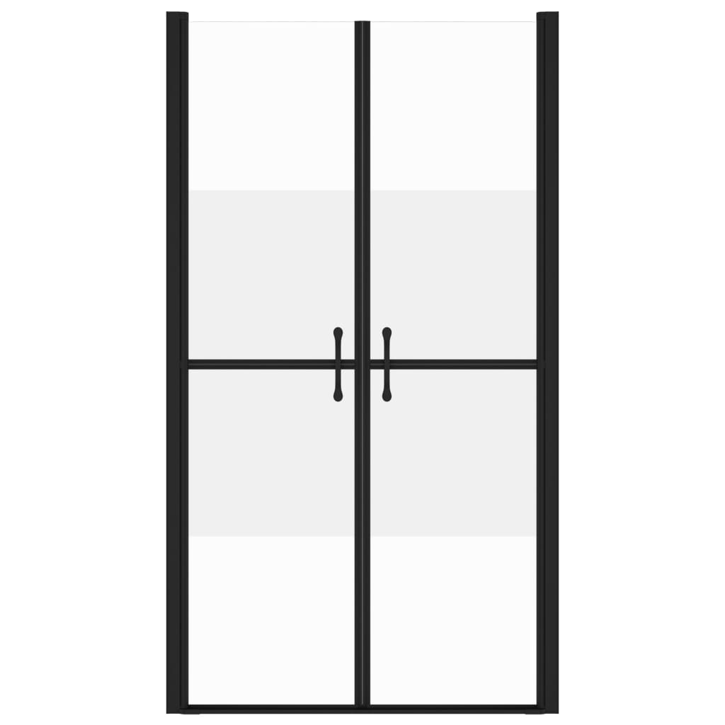 dušas durvis, (98-101)x190 cm, ESG, pusmatētas