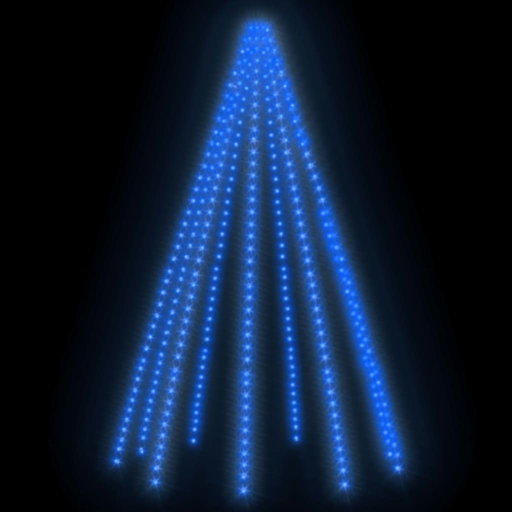 Ziemassvētku lampiņas, 400 LED, 400 cm, zilas