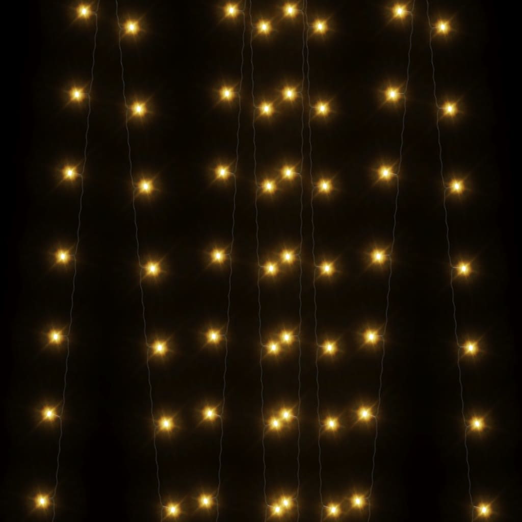 solar string of lights, 2 pcs., 2x200 LED, warm white