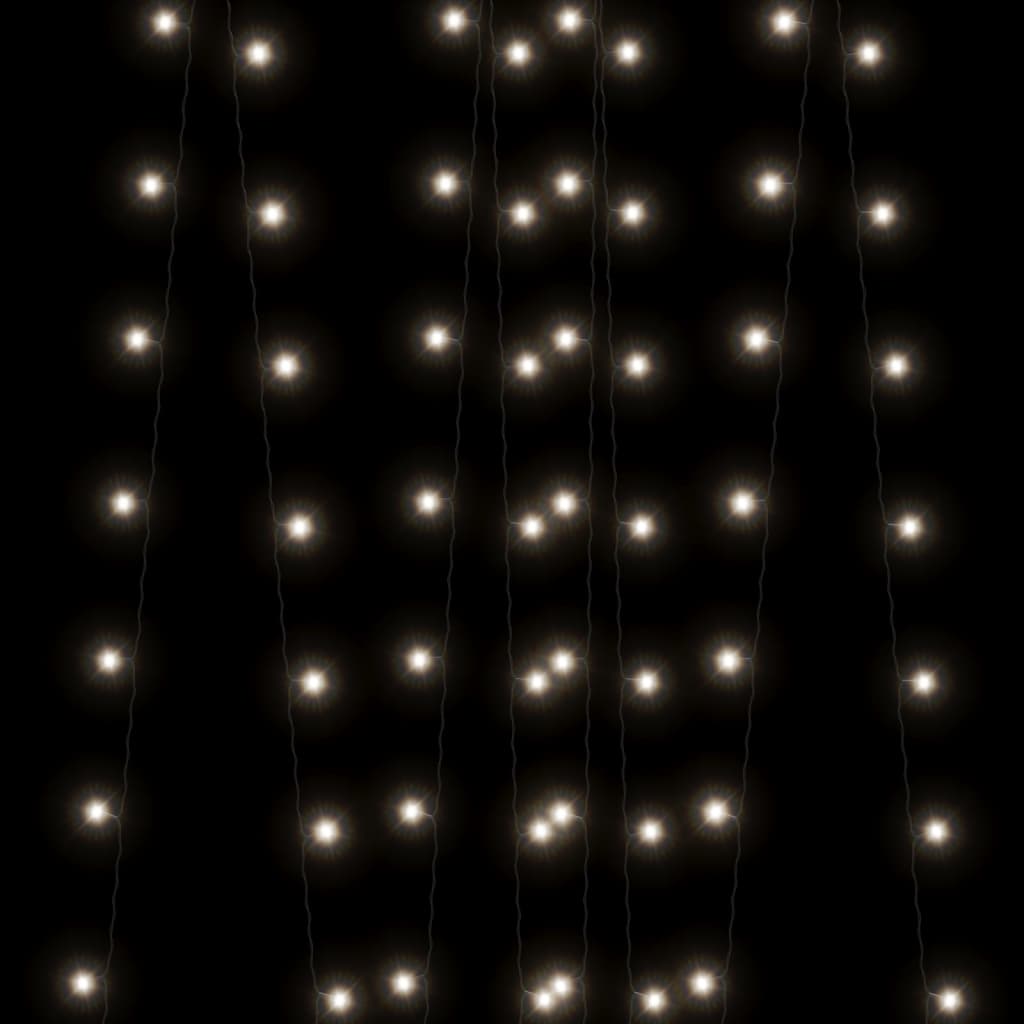 solar string lights, 5 pcs., 5x200 LED, cool white color