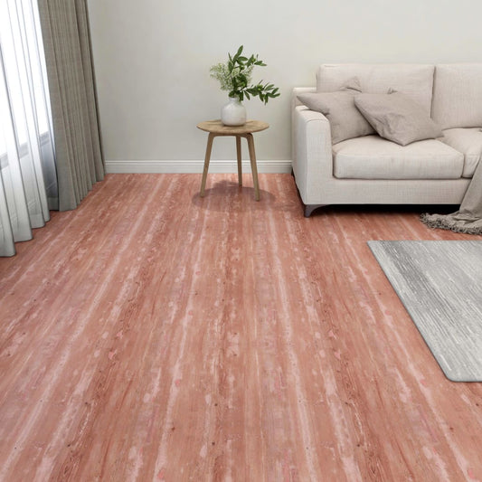 floor tiles, 20 pcs., self-adhesive, 1.86 m², PVC, red