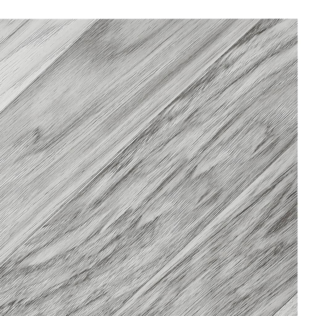 floor tiles, 20 pcs., self-adhesive, 1.86 m², PVC, gray