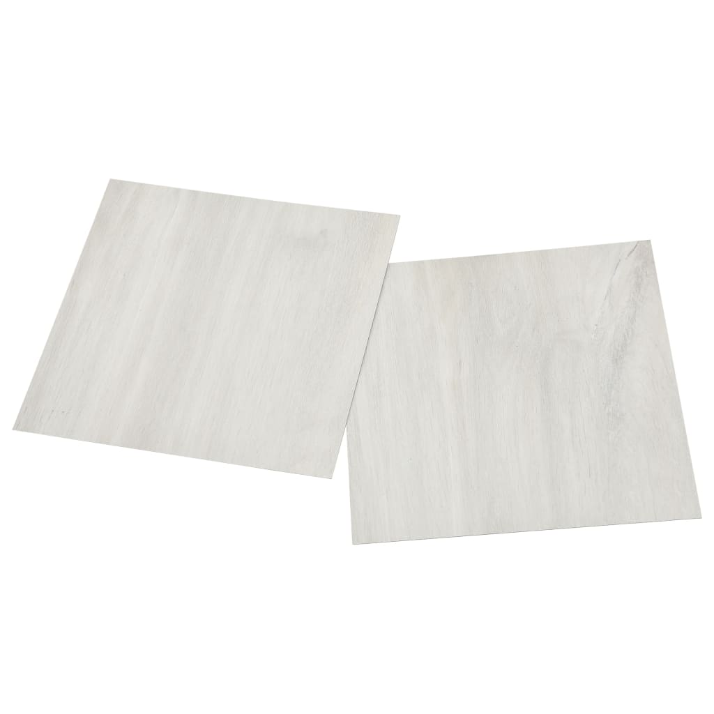 floor tiles, 20 pcs., self-adhesive, 1.86 m², PVC, cream