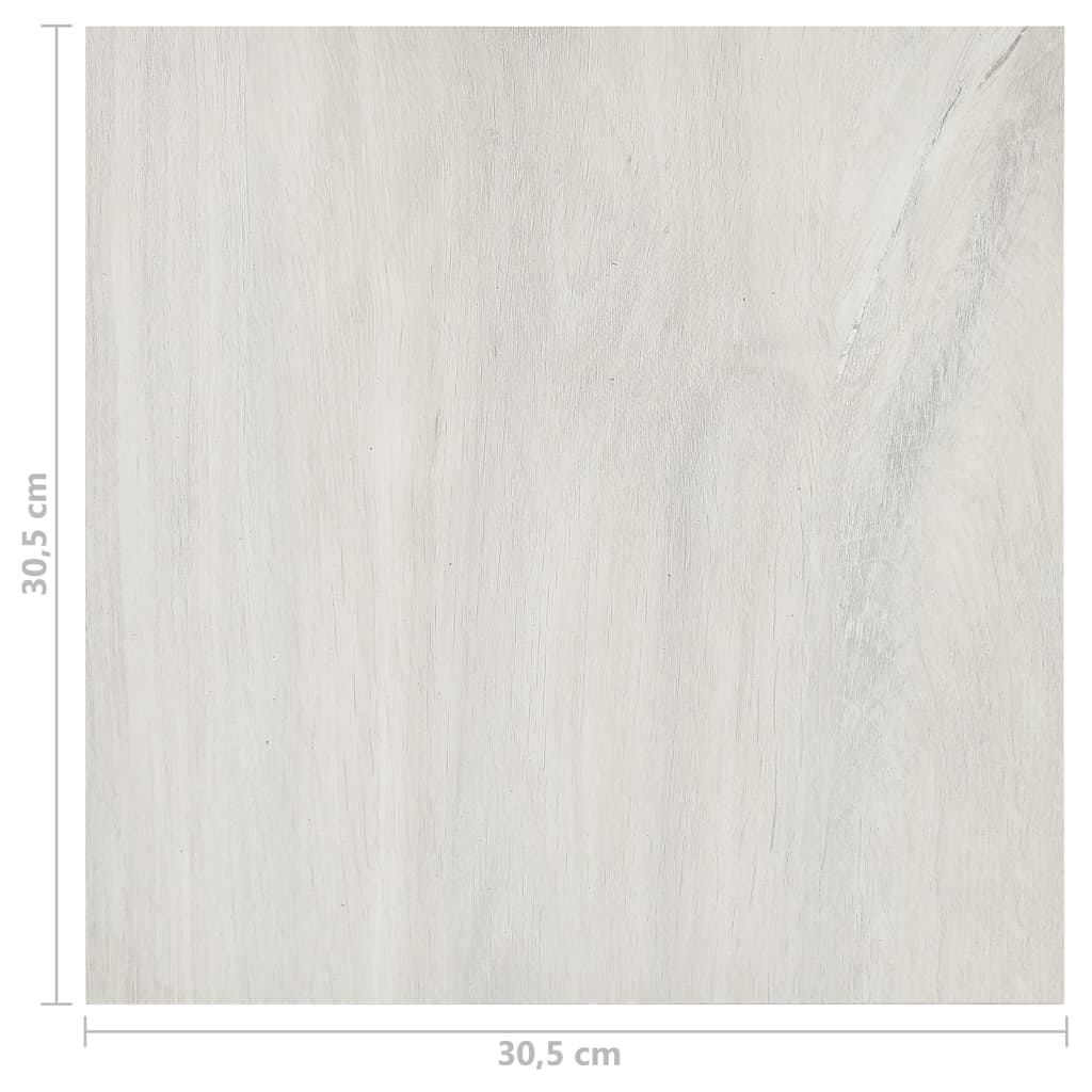 floor tiles, 20 pcs., self-adhesive, 1.86 m², PVC, cream