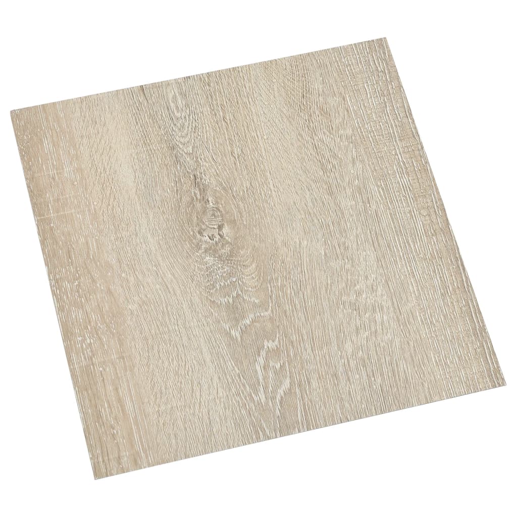 floor tiles, 20 pcs., self-adhesive, 1.86 m², PVC, beige