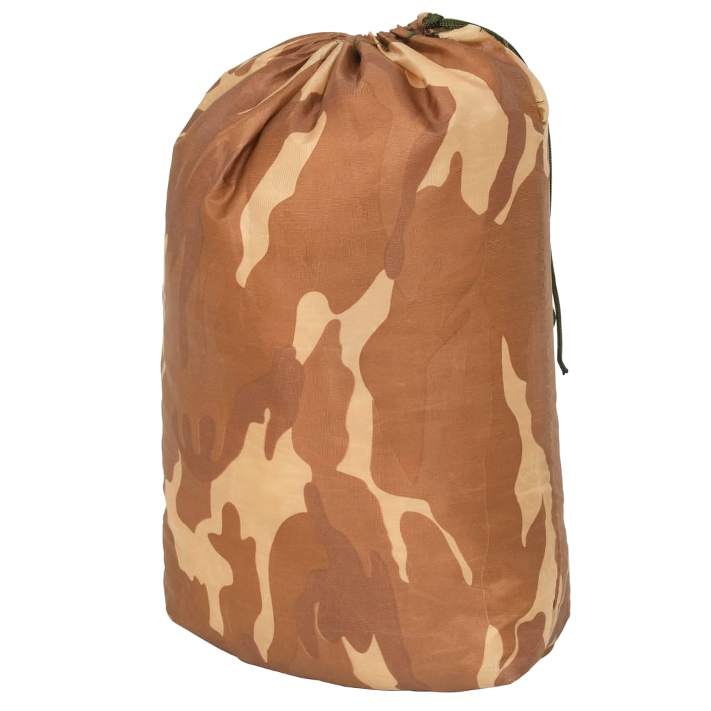 camouflage net with storage bag, 5x7 m, beige