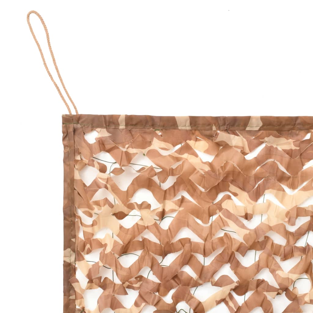 camouflage net with storage bag, 5x7 m, beige