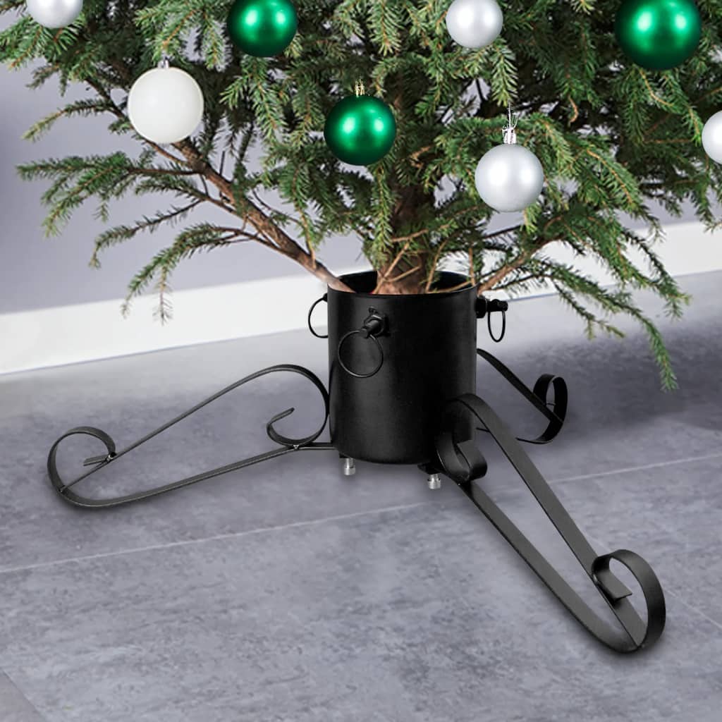 Christmas tree stand, black, 58x58x21 cm