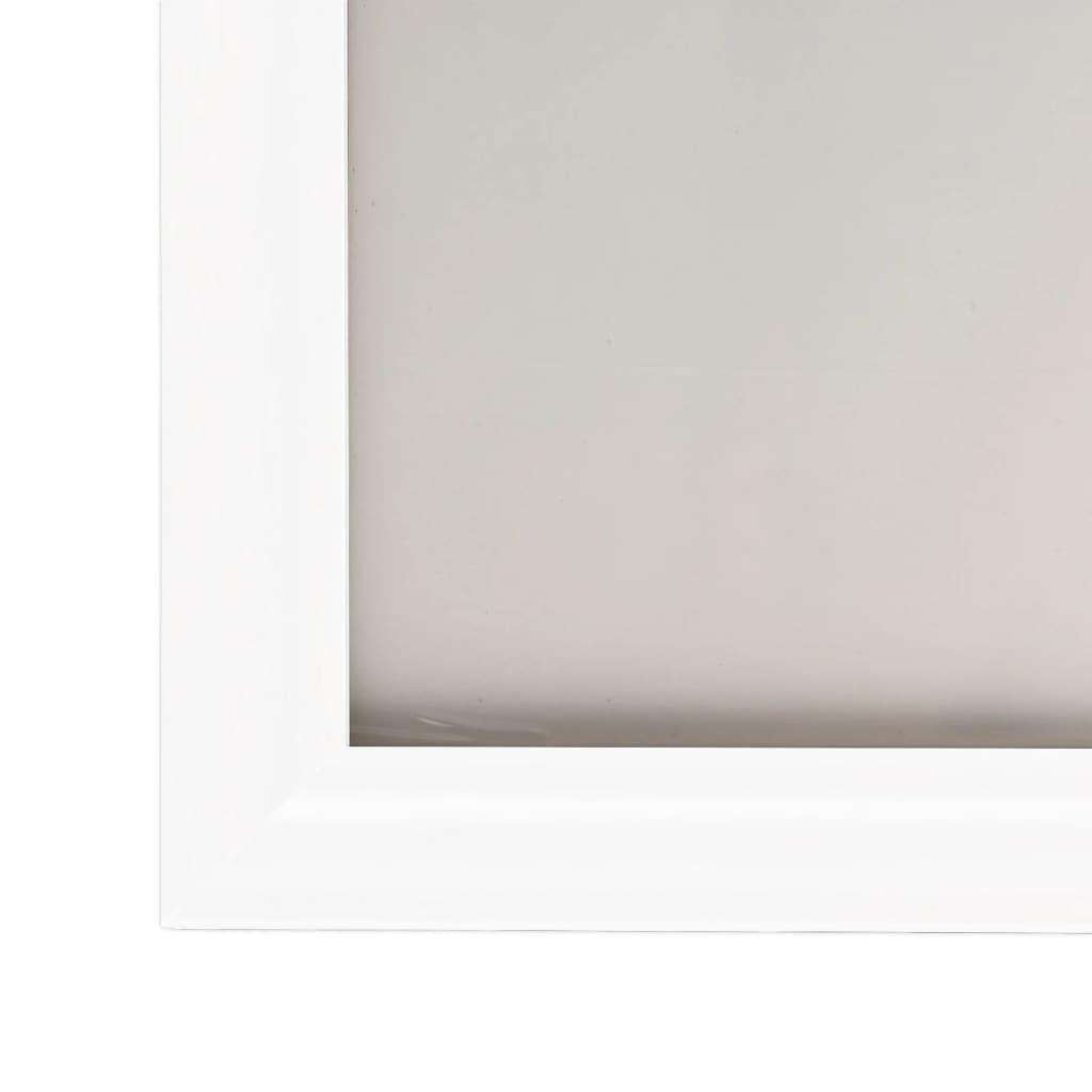foto rāmji, 5 gab., sienai vai galdam, balti, 59,4x84 cm, MDF - amshop.lv