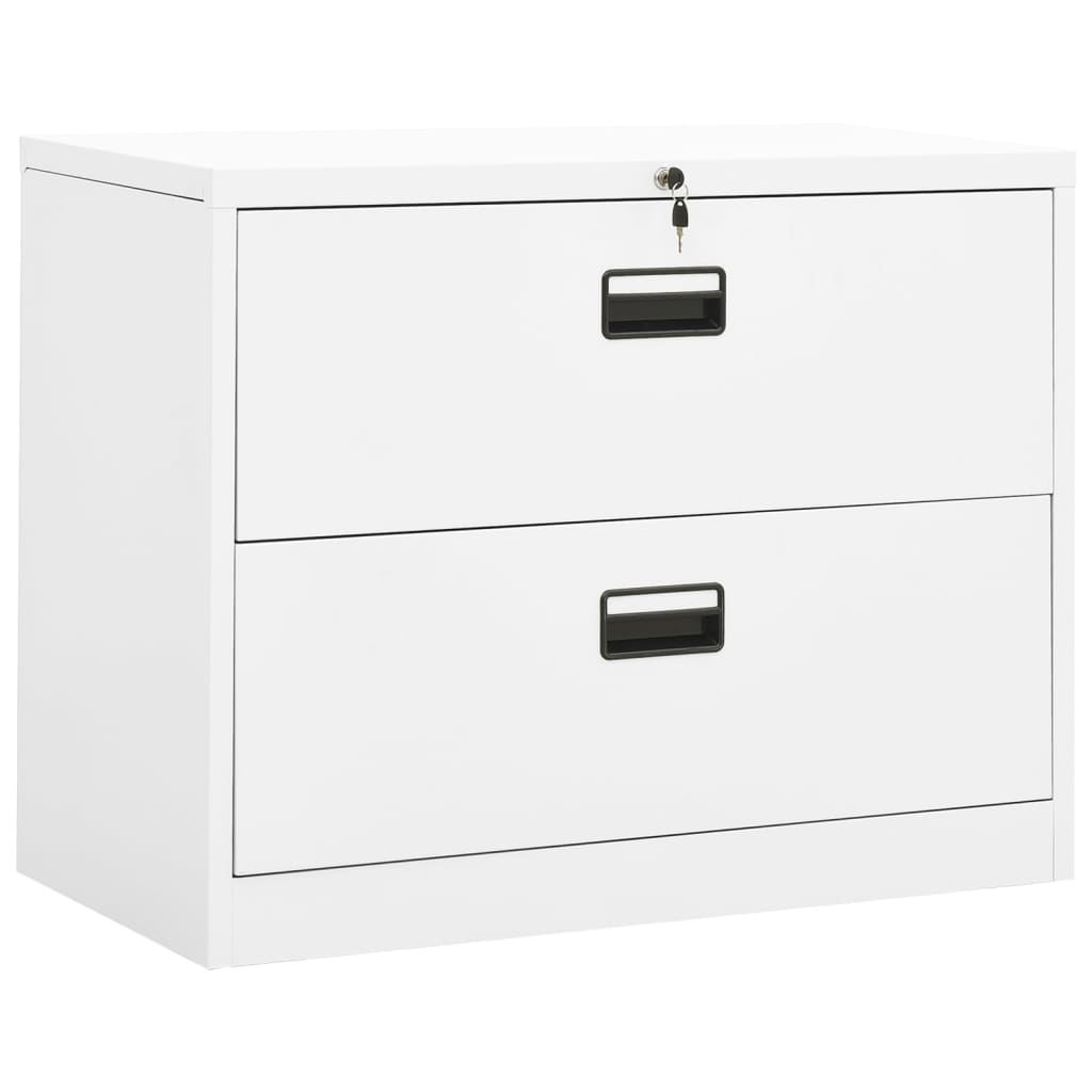 Шкаф для документов, белый, 90x46x72,5 см, сталь