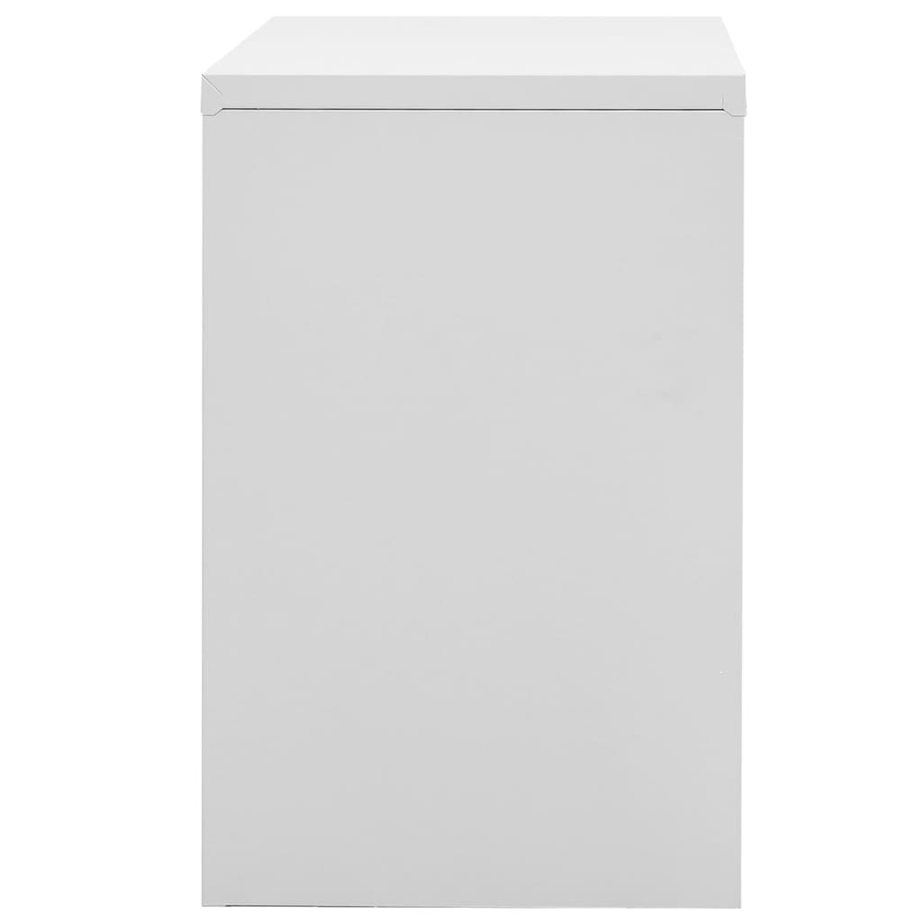 Шкаф для документов, светло-серый, 90x46x72,5 см, сталь