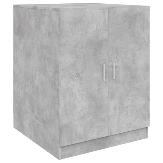 veļasmašīnas skapītis, 71x71,5x91,5 cm, betona pelēks
