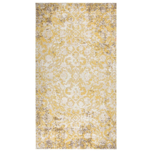 āra paklājs, plakani austs, 115x170 cm, dzeltens - amshop.lv
