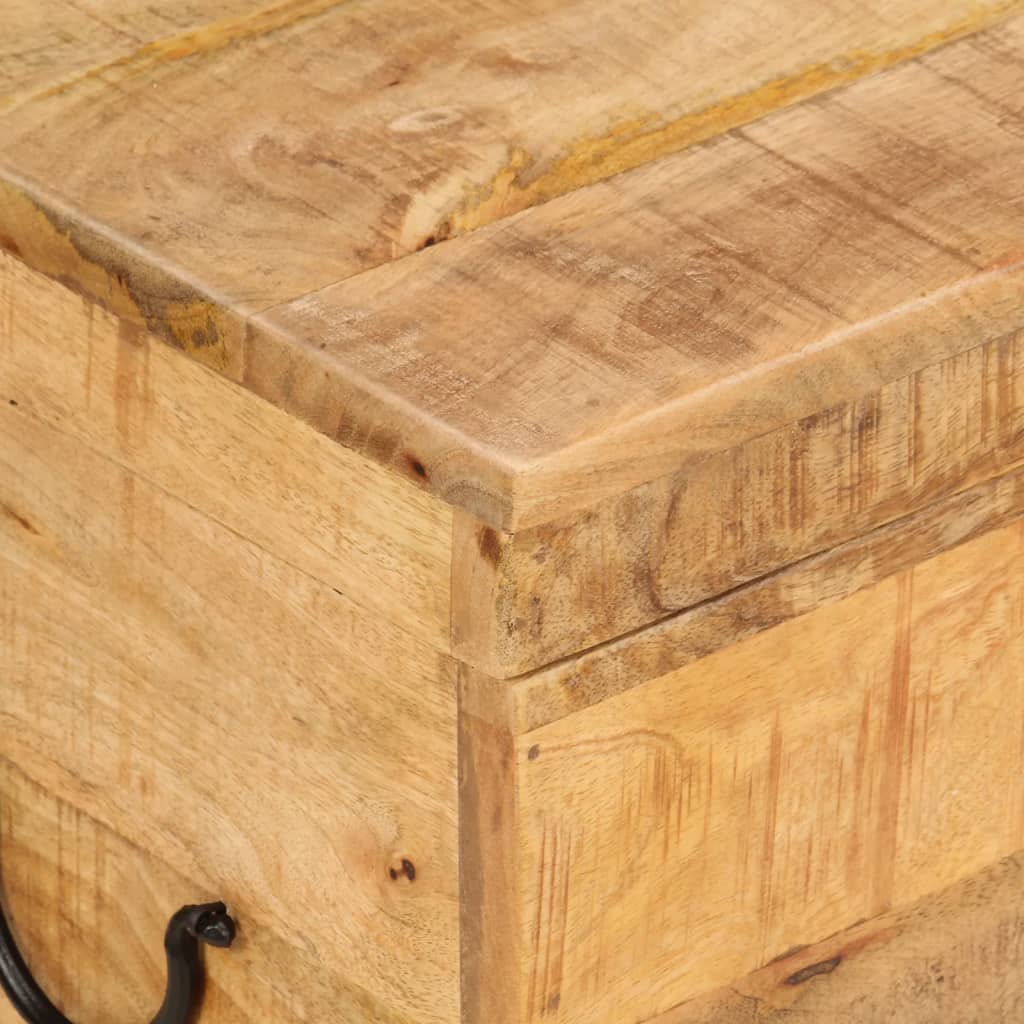 uzglabāšanas kaste, 39x28x31 cm, mango masīvkoks