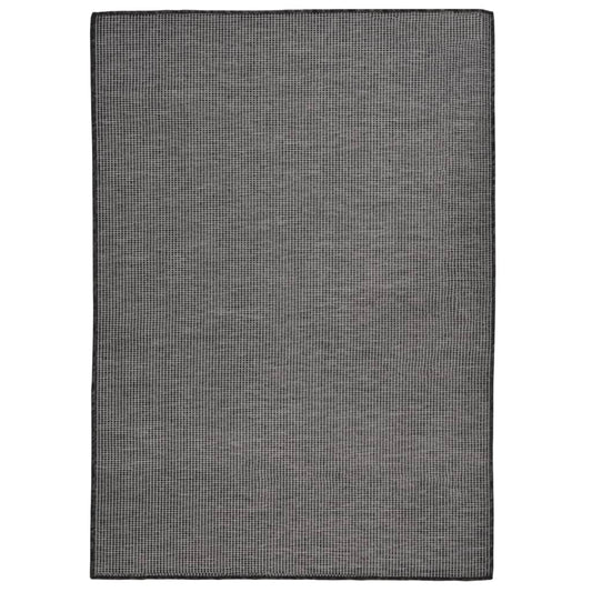outdoor rug, 140x200 cm, gray